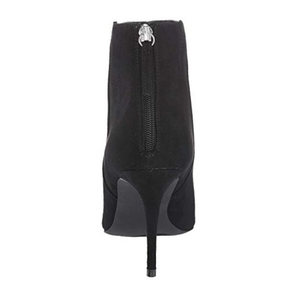 STEVE MADDEN Suede Pointed Toe Heel Booties - Picture 3 of 3